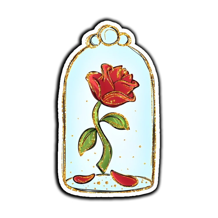 Princess with rose
