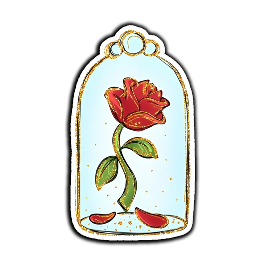 Princess with rose
