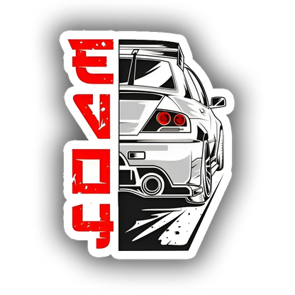 Mitsubishi lancer evo 4 - Faissal Thomas