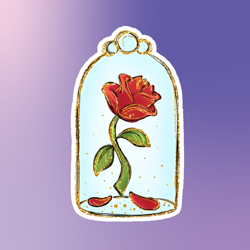Princess with rose