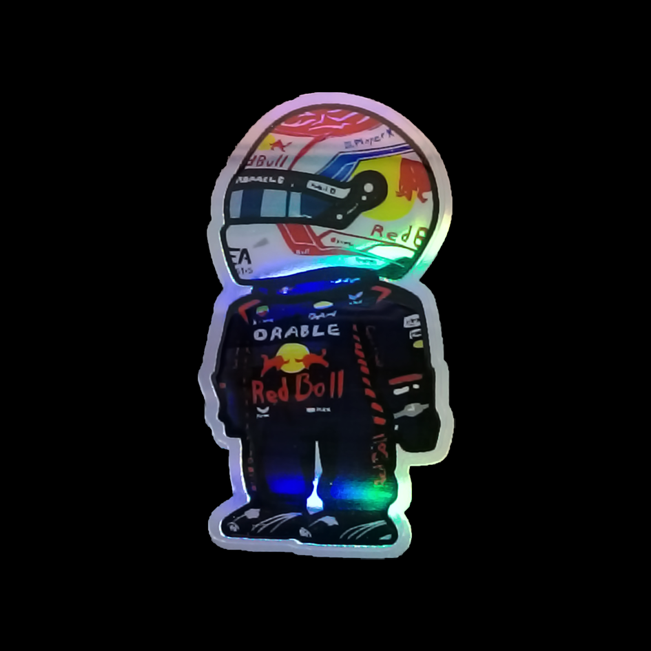 Max Verstappen F1 Holographic 3D