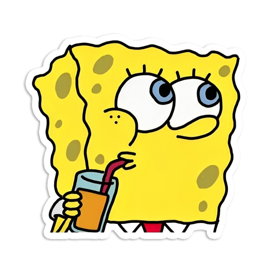SPONGEBOB with Drink