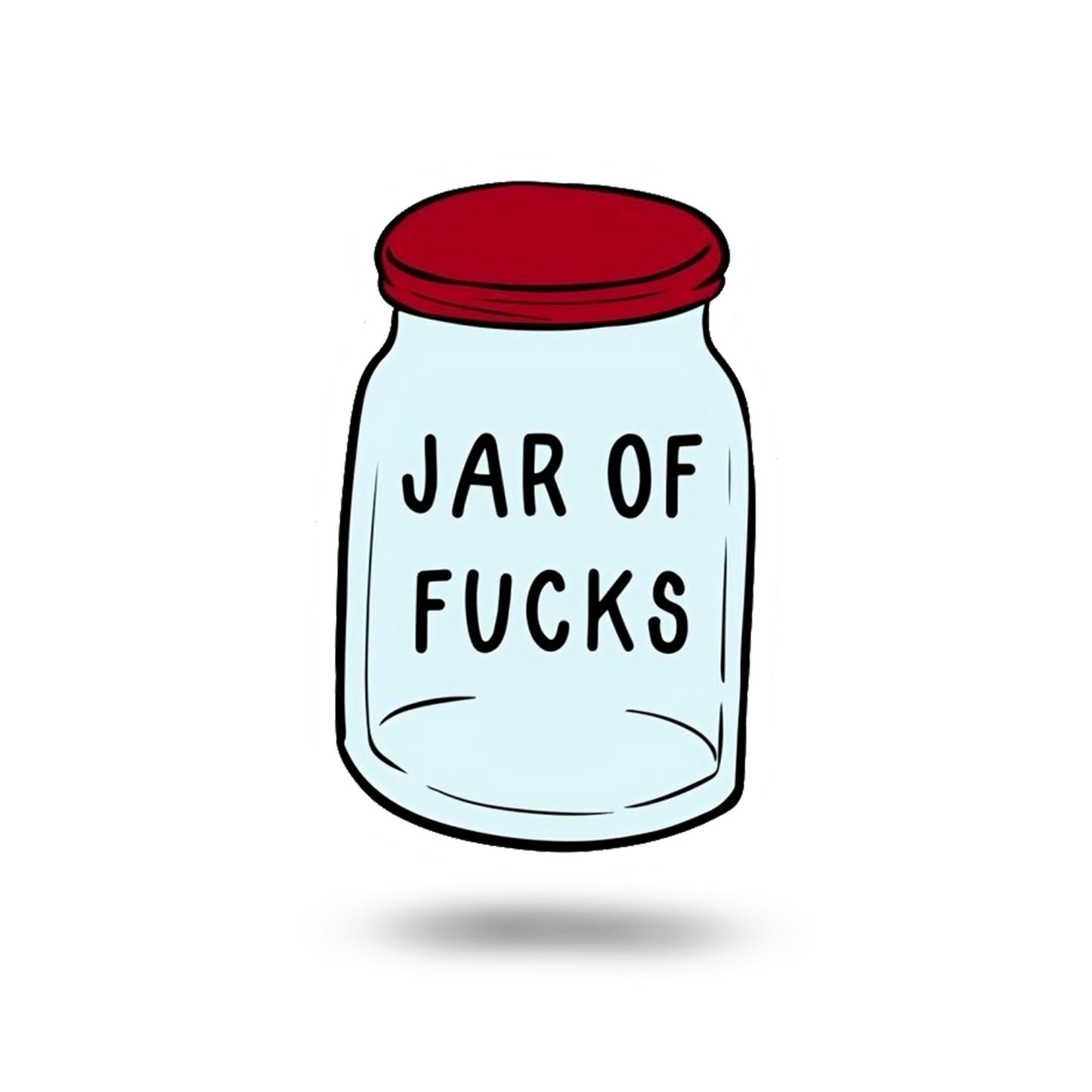 JAR OF FUCKS Coaster
