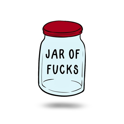 JAR OF FUCKS Coaster