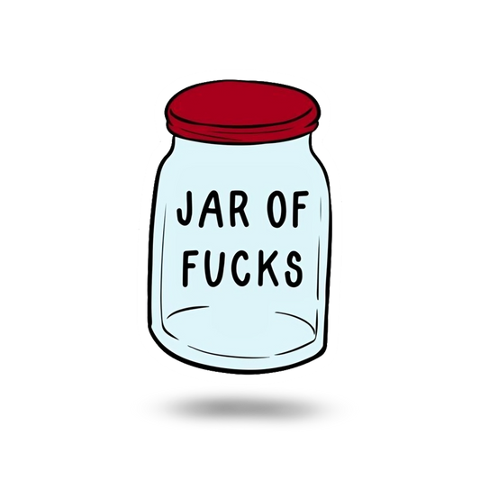 JAR OF FUCKS Coaster