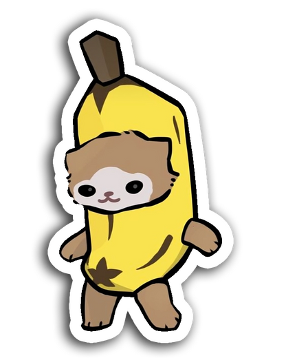 Banana Cat Sticker‏