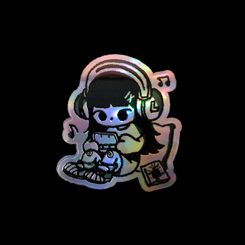 Little Girl Holographic 3D