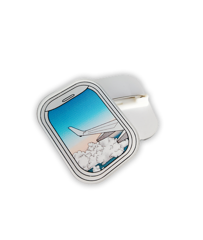 Airplane window Pin