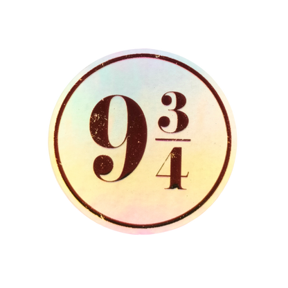 Hogwarts Express 9¾  Holographic 3D