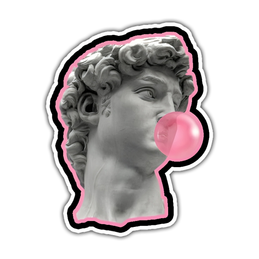 David and bubble gum