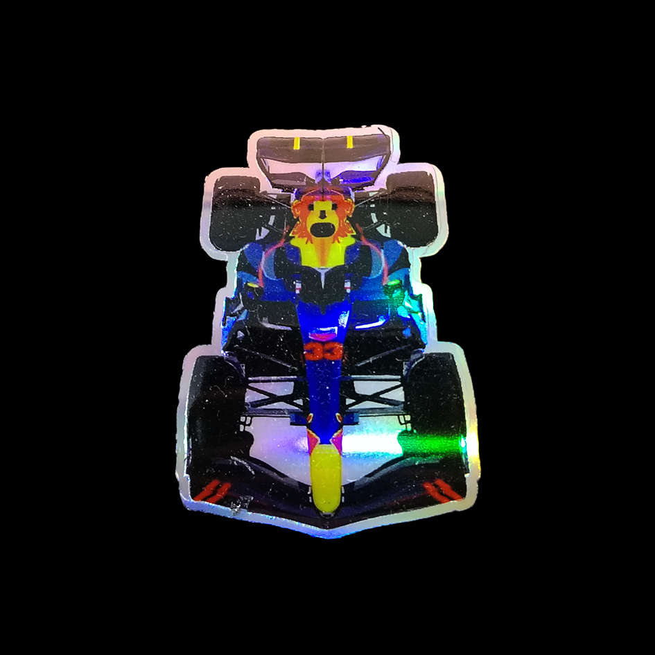 Car F1 Holographic 3D