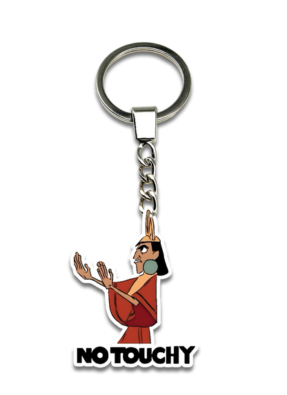 No Touchy Keychain