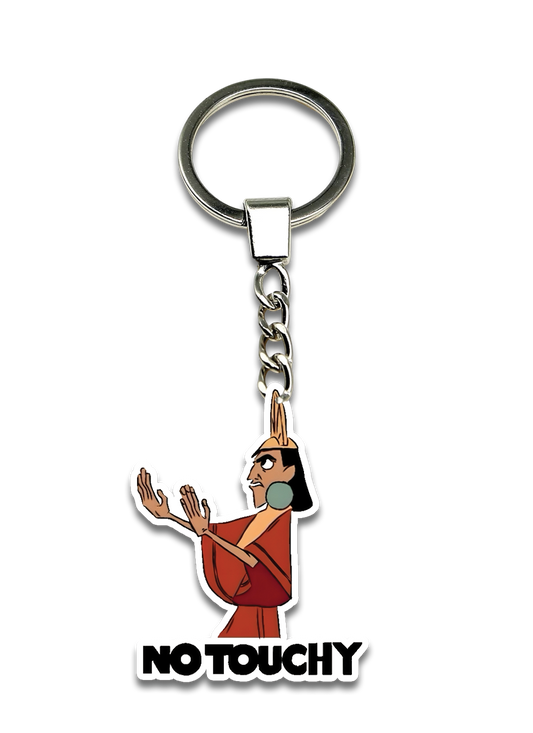 No Touchy Keychain