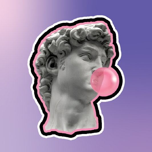 David and bubble gum