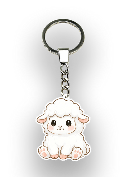 Sheep Keychain