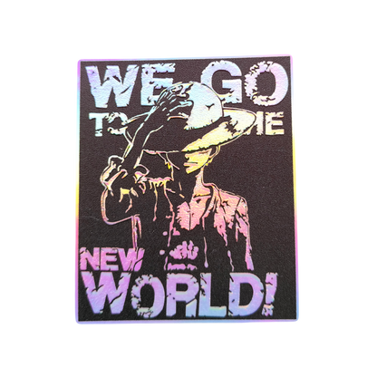 WE GO TO THE NEW WORLD Holographic 3D