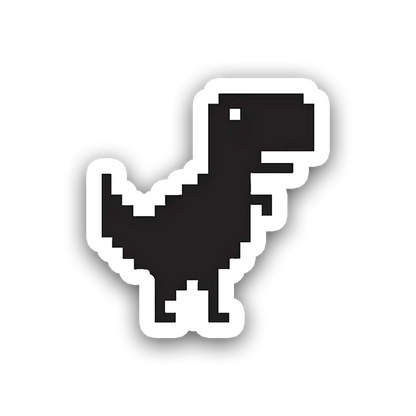 Pixel dinosaur Pin