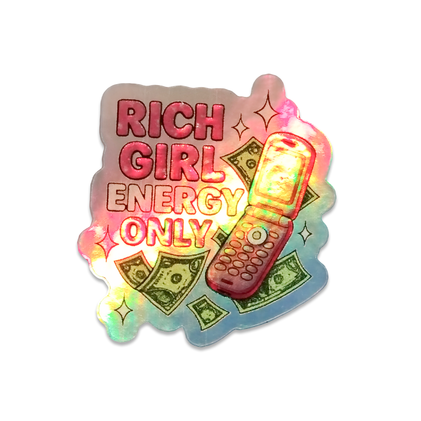 Rich Girl Energy Only Holographic 3D