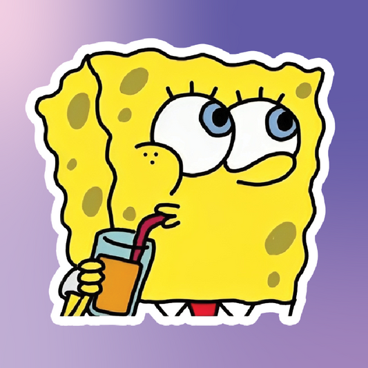 SPONGEBOB with Drink