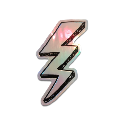 Lightning Bolt Holographic 3D