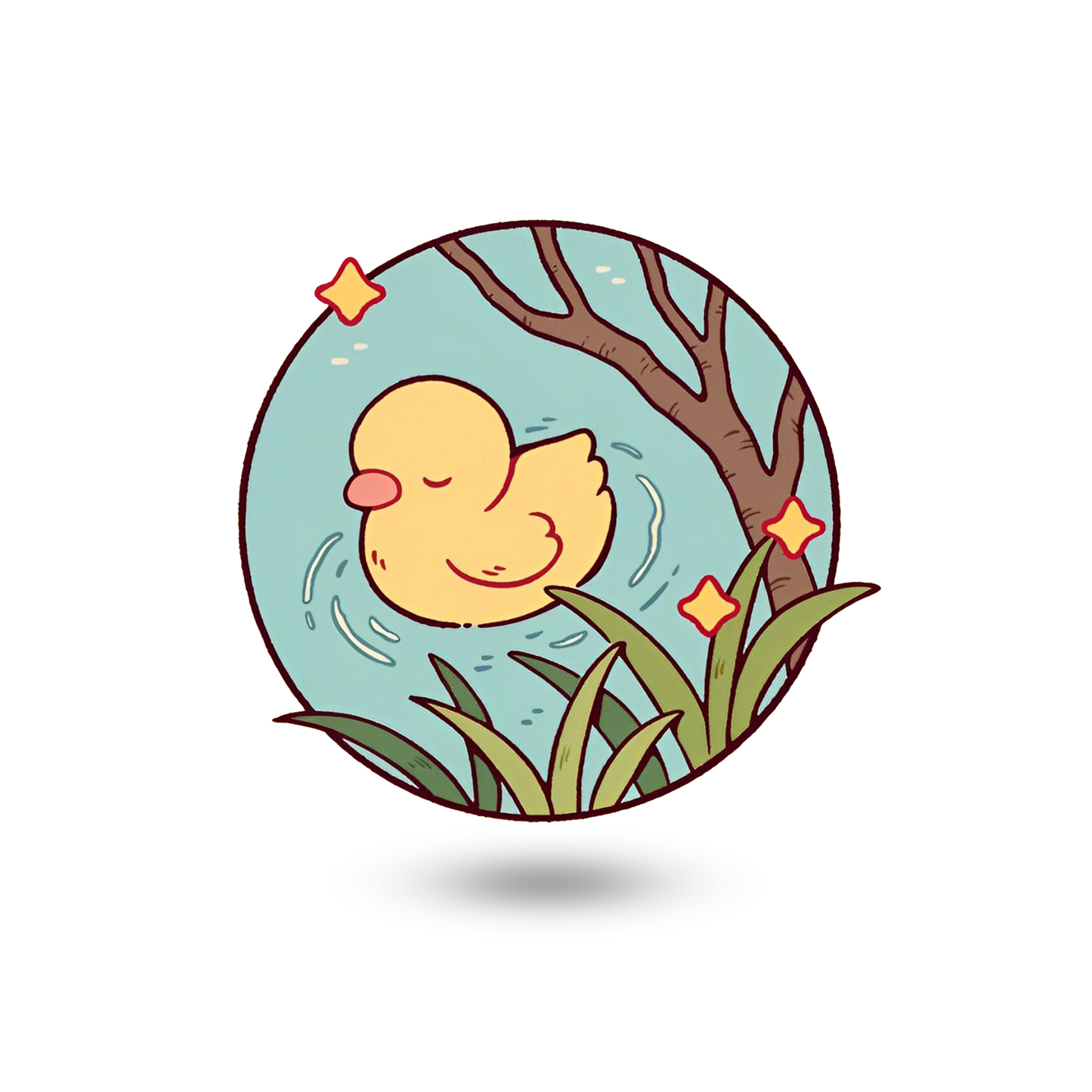 Cute Duck Coaster