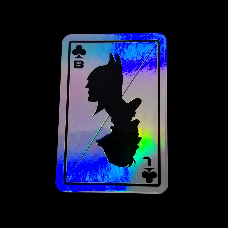 JOKER AND BATMAN  Holographic 3D
