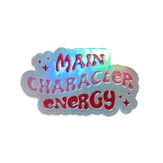 Main Character Energy Holographic 3D