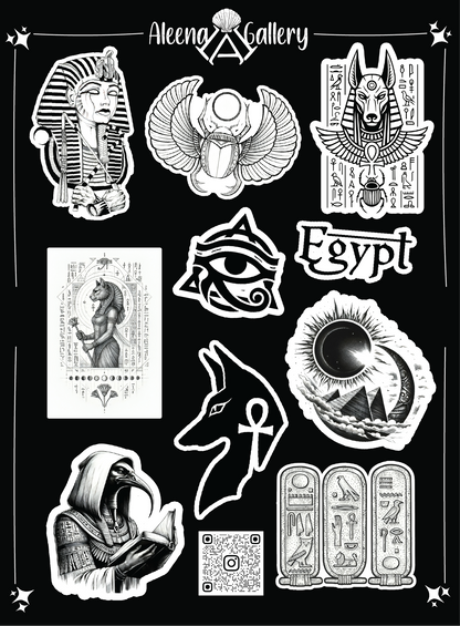 Egyptian Sheet Holographic 3D