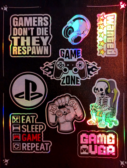 Gamers Sheet Holographic 3D