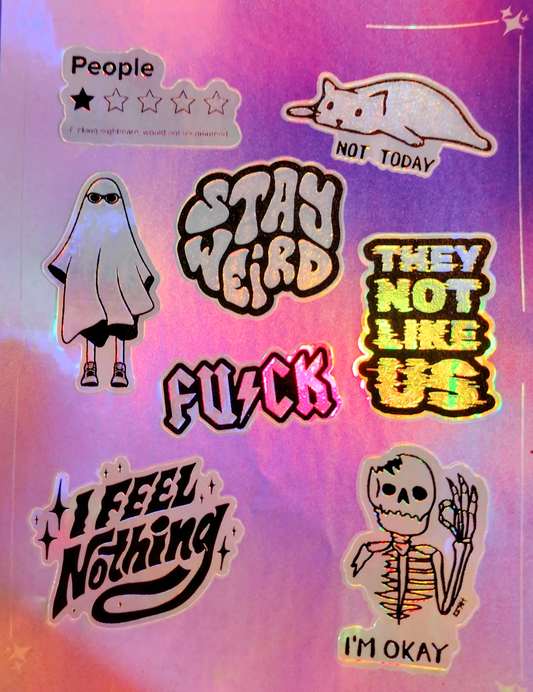 Weird Sheet Holographic 3D