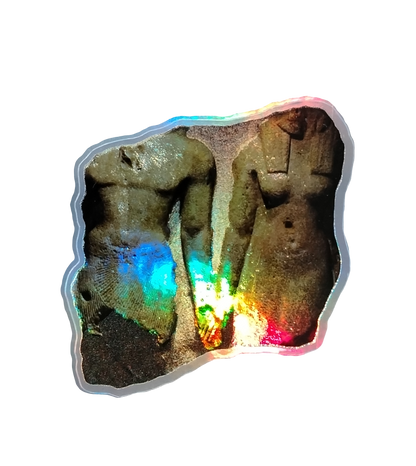 Pharaonic statue of eternal love Holographic 3D