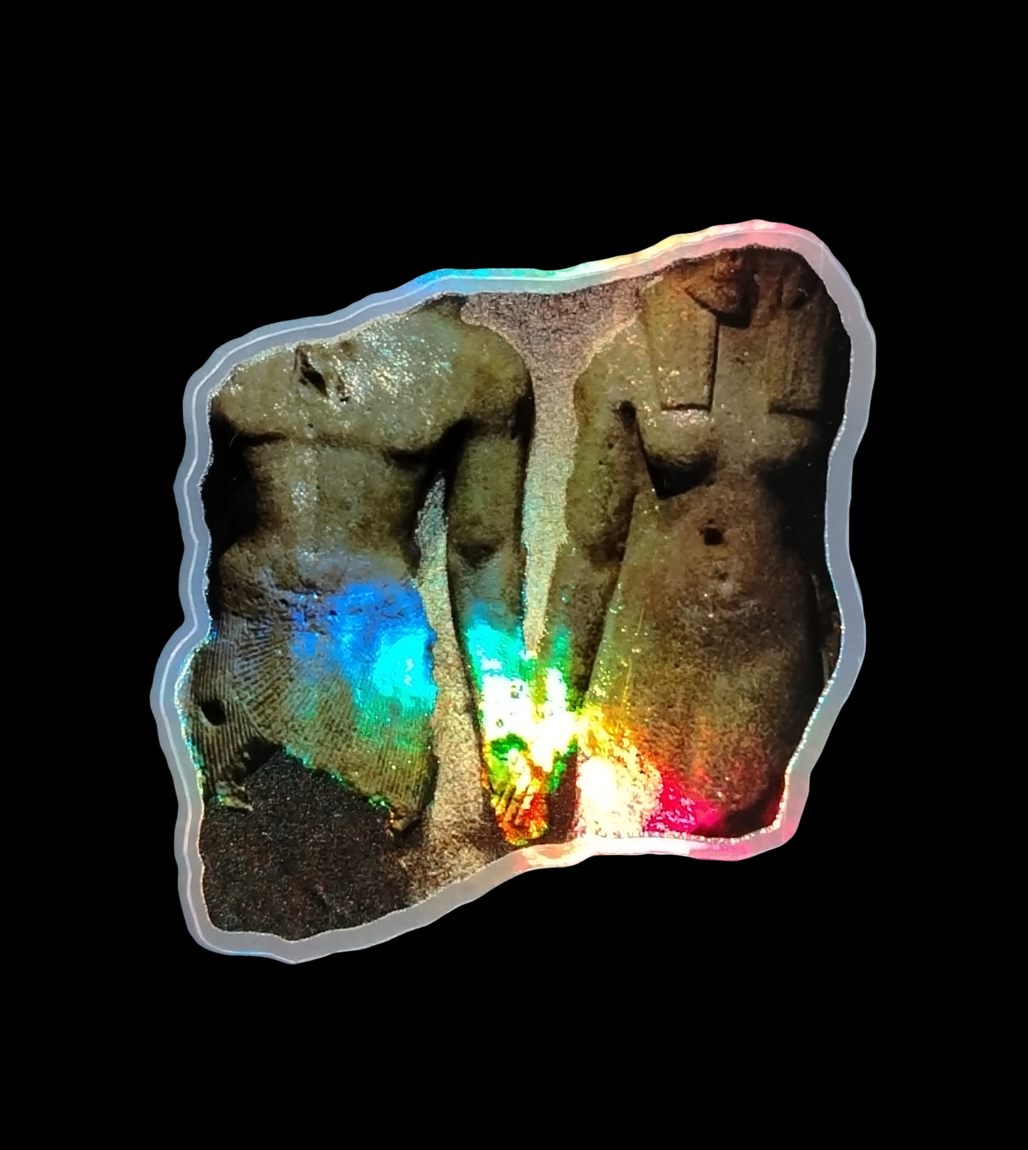 Pharaonic statue of eternal love Holographic 3D