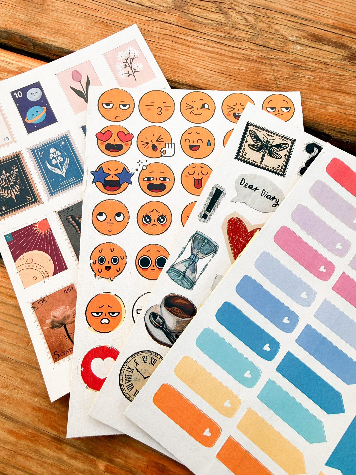 Gray Cover +Notebook +Stickers