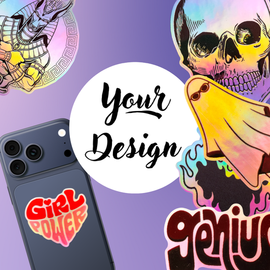 Custom Holographic 3D Stickers