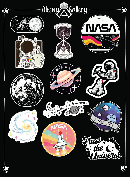 Galaxy Sheet Stickers