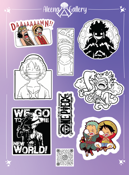 One Piece Sheet Holographic 3D