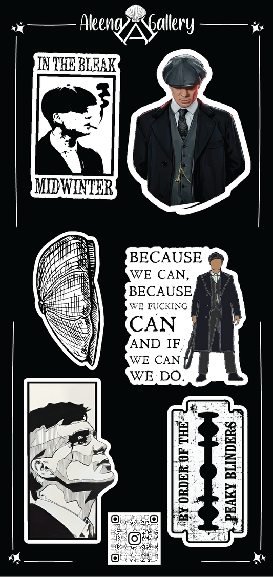 Peaky Blinders Sheet Holographic 3D